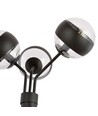Nova LP3 Svart/Strimmig golvlampa - Ø14 cm, E14, 230V, utan ljuskälla