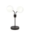 Nova LN2 Svart/Opal bordlampa - Ø15 cm, E14, 230V, utan ljuskälla