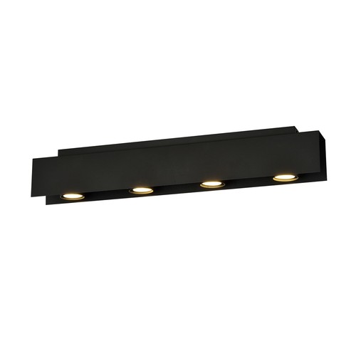 Kenno 4 Svart taklampa - GU10, 230V, utan ljuskälla