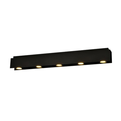 Kenno 5 Svart taklampa - GU10, 230V, utan ljuskälla