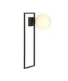 Imago 1A Svart/Opal taklampa - Ø15 cm, E14, 230V, utan ljuskälla