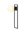 Imago 1B Svart/Opal taklampa - Ø15 cm, E14, 230V, utan ljuskälla
