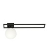 Imago 1C Svart/Opal taklampa - Ø15 cm, E14, 230V, utan ljuskälla