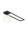 Imago 1C Svart/Opal taklampa - Ø15 cm, E14, 230V, utan ljuskälla