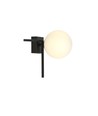 Imago 1G Svart/Opal taklampa - Ø15 cm, E14, 230V, utan ljuskälla