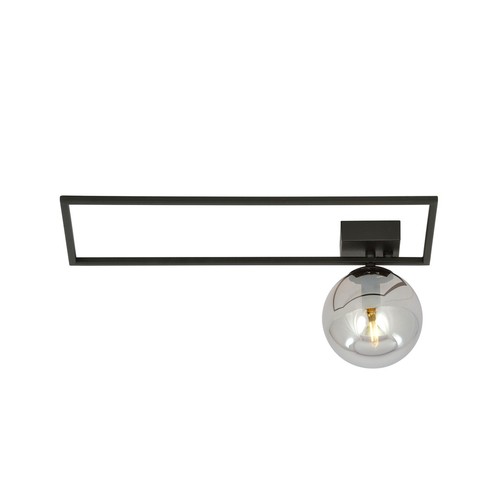 Imago 1A Svart/Grafit taklampa - Ø14 cm, E14, 230V, utan ljuskälla