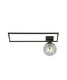 Imago 1A Svart/Grafit taklampa - Ø14 cm, E14, 230V, utan ljuskälla