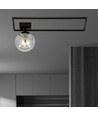 Imago 1A Svart/Grafit taklampa - Ø14 cm, E14, 230V, utan ljuskälla