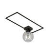 Imago 1A Svart/Grafit taklampa - Ø14 cm, E14, 230V, utan ljuskälla
