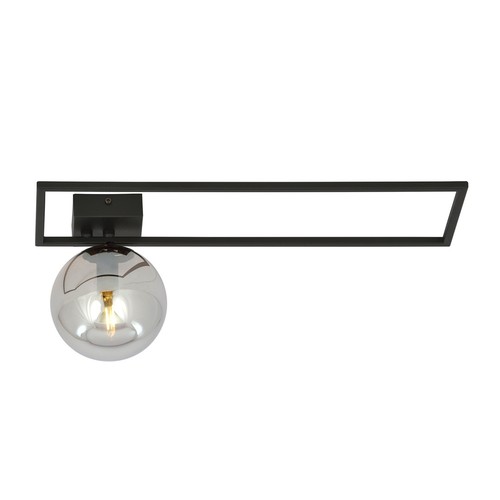 Imago 1B Svart/Grafit taklampa - Ø14 cm, E14, 230V, utan ljuskälla