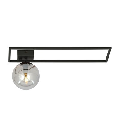 Imago 1B Svart/Grafit taklampa - Ø14 cm, E14, 230V, utan ljuskälla