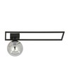 Imago 1B Svart/Grafit taklampa - Ø14 cm, E14, 230V, utan ljuskälla