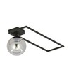Imago 1B Svart/Grafit taklampa - Ø14 cm, E14, 230V, utan ljuskälla