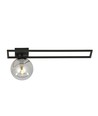 Imago 1C Svart/Grafit taklampa - Ø14 cm, E14, 230V, utan ljuskälla