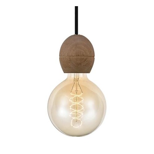 Outlet: Halo Design - Halo Design sockelsats - mörkt trä, E27