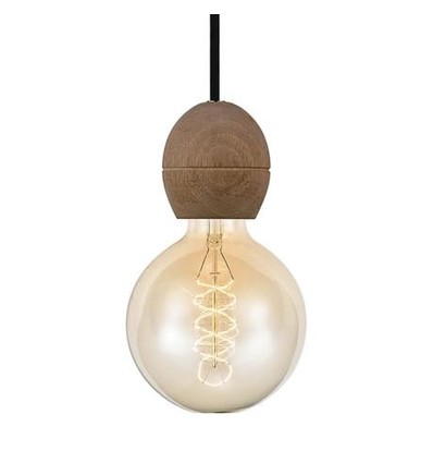 Outlet: Halo Design - Halo Design sockelsats - mörkt trä, E27