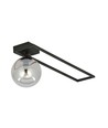 Imago 1C Svart/Grafit taklampa - Ø14 cm, E14, 230V, utan ljuskälla