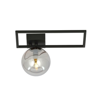 Imago 1D Svart/Grafit taklampa - Ø14 cm, E14, 230V, utan ljuskälla