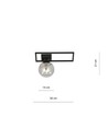Imago 1D Svart/Grafit taklampa - Ø14 cm, E14, 230V, utan ljuskälla