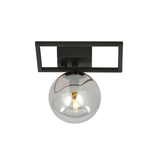 Imago 1E Svart/Grafit taklampa - Ø14 cm, E14, 230V, utan ljuskälla