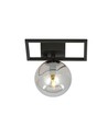 Imago 1E Svart/Grafit taklampa - Ø14 cm, E14, 230V, utan ljuskälla