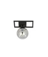 Imago 1E Svart/Grafit taklampa - Ø14 cm, E14, 230V, utan ljuskälla