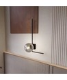 Imago 1F Svart/Grafit taklampa - Ø14 cm, E14, 230V, utan ljuskälla