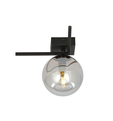 Imago 1G Svart/Grafit taklampa - Ø14 cm, E14, 230V, utan ljuskälla