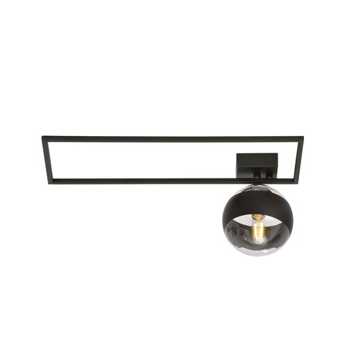 Imago 1A Svart/Rand taklampa - Ø14 cm, E14, 230V, utan ljuskälla