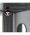 Imago 1A Svart/Rand taklampa - Ø14 cm, E14, 230V, utan ljuskälla
