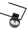 Imago 1A Svart/Rand taklampa - Ø14 cm, E14, 230V, utan ljuskälla