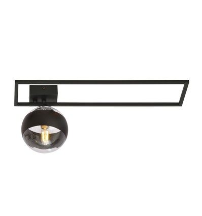 Imago 1B Svart/Rand taklampa - Ø14 cm, E14, 230V, utan ljuskälla
