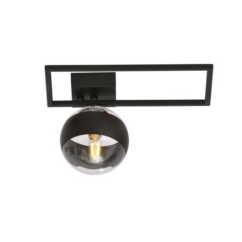 Imago 1D Svart/Rand taklampa - Ø14 cm, E14, 230V, utan ljuskälla