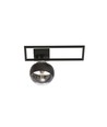 Imago 1D Svart/Rand taklampa - Ø14 cm, E14, 230V, utan ljuskälla