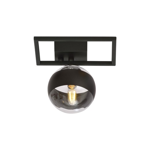 Imago 1E Svart/Rand taklampa - Ø14 cm, E14, 230V, utan ljuskälla