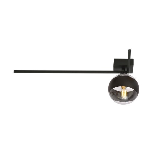 Imago 1F Svart/Randig taklampa - Ø14 cm, E14, 230V, utan ljuskälla