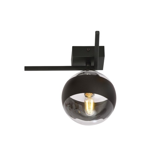Imago 1G Svart/Randig taklampa - Ø14 cm, E14, 230V, utan ljuskälla