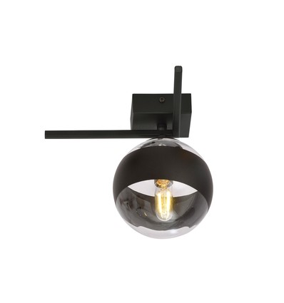 Imago 1G Svart/Randig taklampa - Ø14 cm, E14, 230V, utan ljuskälla