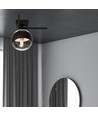 Imago 1G Svart/Randig taklampa - Ø14 cm, E14, 230V, utan ljuskälla