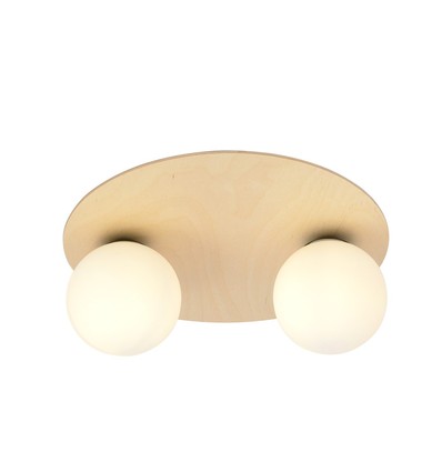 Kenzo 2B taklampa - Ø14 cm, E14, 230V, utan ljuskälla