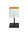 Jordan LN1 Vit/Guld bordslampa - Ø15 cm, E27, 230V, utan ljuskälla
