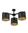 Jordan 3 Svart/Guld taklampa - Ø15 cm, E27, 230V, utan ljuskälla