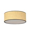 Aston 3 Rattan taklampa - Ø50 cm, E27, 230V, utan ljuskälla