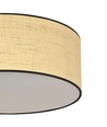 Aston 3 Rattan taklampa - Ø50 cm, E27, 230V, utan ljuskälla