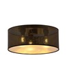 Aston 3 Svart/Guld taklampa - Ø50 cm, E27, 230V, utan ljuskälla