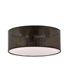 Aston 3 Svart/Guld taklampa - Ø50 cm, E27, 230V, utan ljuskälla