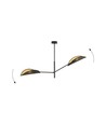 Vene 2 Svart/Guld taklampa - Ø12 cm, E14, 230V, utan ljuskälla