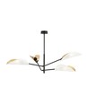 Vene 4 Vit/Guld taklampa - Ø12 cm, E14, 230V, utan ljuskälla