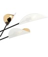 Vene 4 Vit/Guld taklampa - Ø12 cm, E14, 230V, utan ljuskälla
