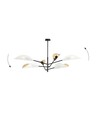 Vene 6 Vit/Guld taklampa - Ø12 cm, E14, 230V, utan ljuskälla